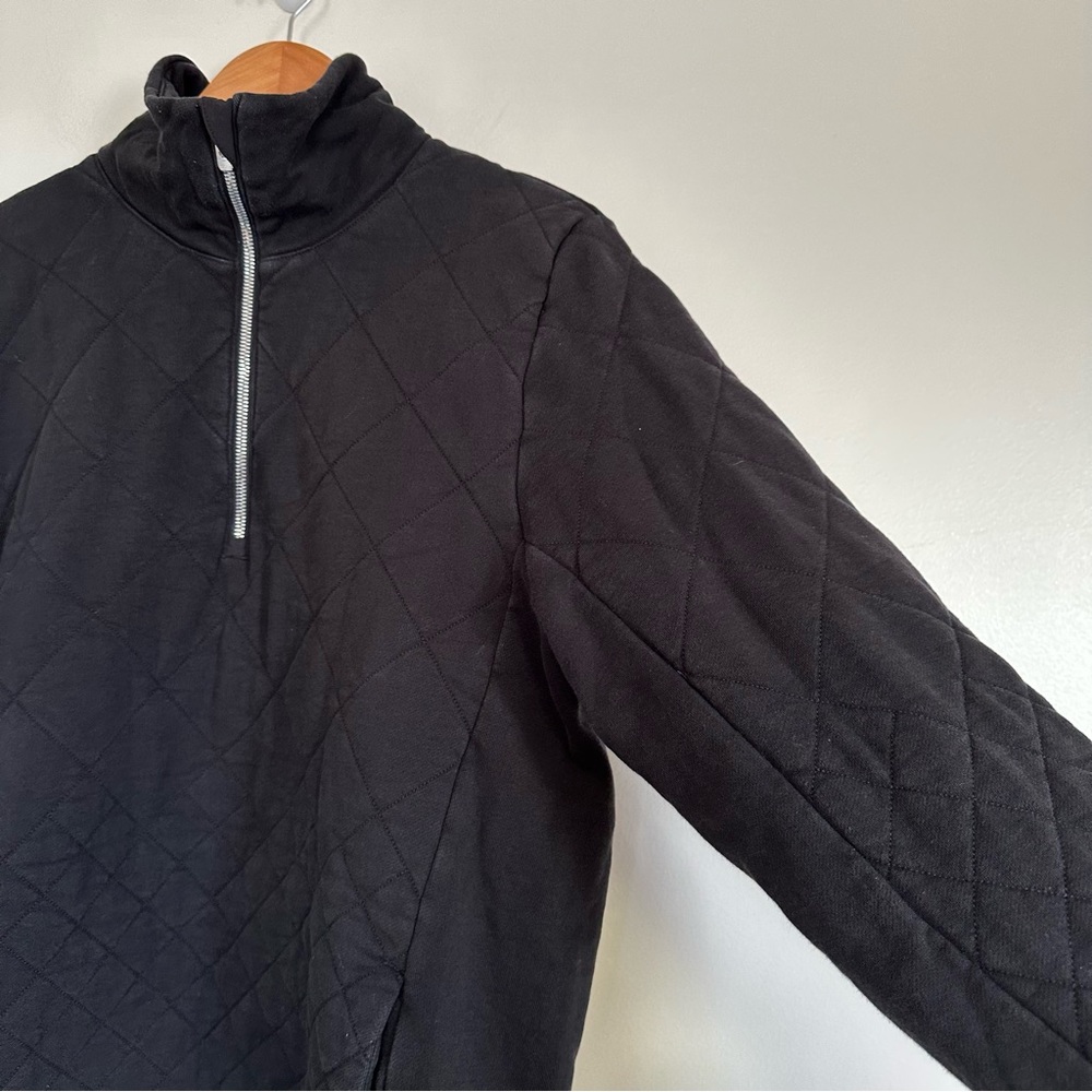Lululemon Women's Forever Warm Quilted Quarter Zip Pullover Sweatshirt Size 10 - Picture 5 of 15